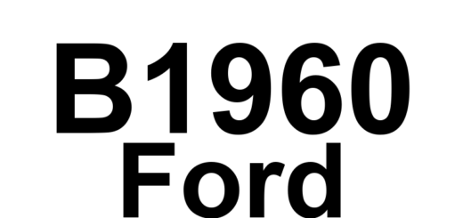 DTC B1960 Ford - Definição em inglês: Seat Recline Forward/Backward Position Feedback Circuit Short to Battery Definição em Português: Circuito de Feedback da Posição de Inclinação do Assento para Frente/Trás - Curto para a Bateria.