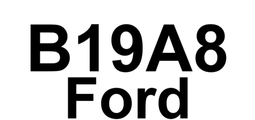 DTC B19A8 Ford - Definição em inglês: Driver Seat Back Blower Speed Short to Ground Definição em Português: Velocidade do Ventilador do Encosto do Assento do Motorista - Curto para o Terreno.