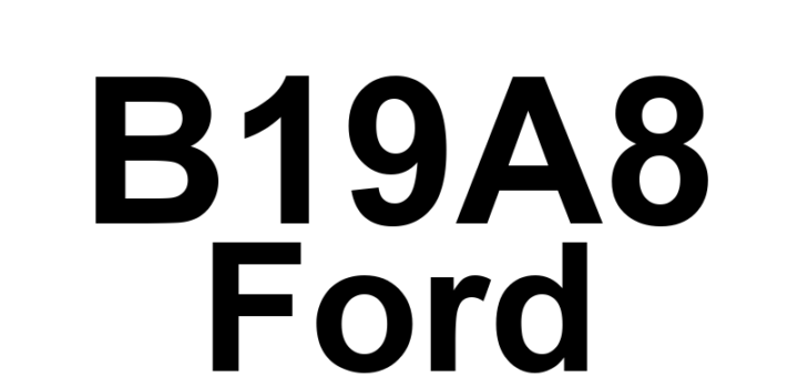 DTC B19A8 Ford - Definição em inglês: Driver Seat Back Blower Speed Short to Ground Definição em Português: Velocidade do Ventilador do Encosto do Assento do Motorista - Curto para o Terreno.