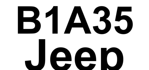 DTC B1A35 Jeep - Definição em inglês: Unidentified Key Communication Error Definição em Português: Erro de Comunicação com Chave Não Identificada