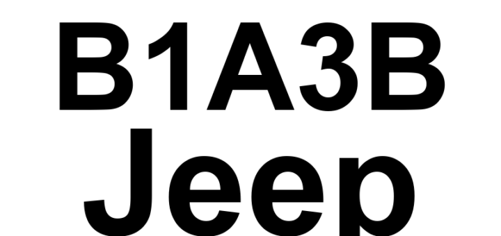 DTC B1A3B Jeep - Definição em inglês: Security Receiver Sensor Circuit High Definição em Português: Circuito do Sensor do Receptor de Segurança - Alta Tensão