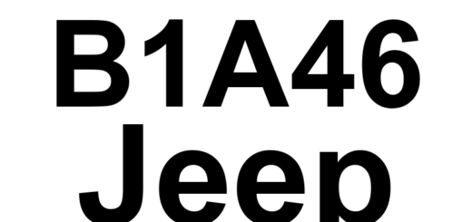 DTC B1A46 Jeep - Definição em inglês: Security Receiver Sensor Return Circuit Low Definição em Português: Circuito de Retorno do Sensor do Receptor de Segurança - Baixa Tensão