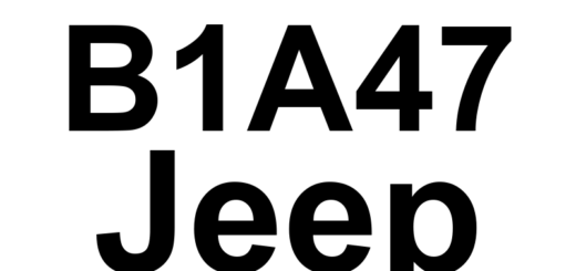 DTC B1A47 Jeep - Definição em inglês: Security Transmitter/Receiver Sensor Return Circuit High Definição em Português: Circuito de Retorno do Sensor do Transmissor/Receptor de Segurança - Alta Voltagem