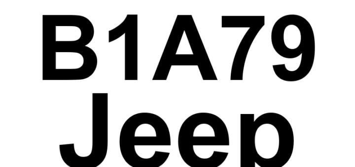 DTC B1A79 Jeep - Definição em inglês: Remote Start Antenna Circuit Open Or Not Connected Definição em Português: Circuito da Antena de Partida Remota - Aberto ou Não Conectado