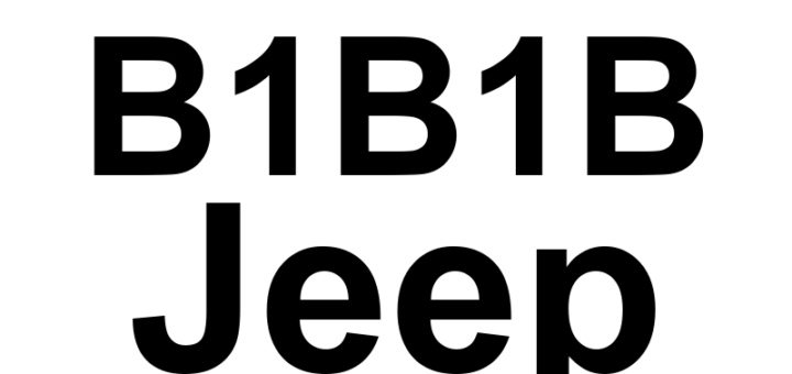 DTC B1B1B Jeep - Definição em inglês: Left Side Curtain Squib 1 Circuit Shorted Together Definição em Português: Airbag Cortina Lado Esquerdo - Circuito Curto-circuitado (Squib 1)