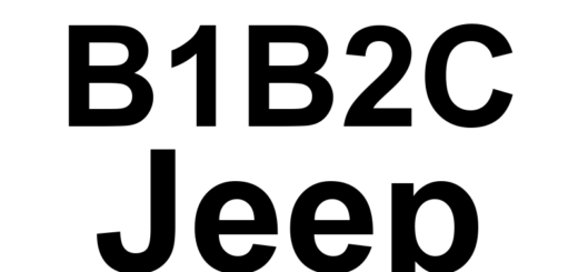 DTC B1B2C Jeep - Definição em inglês: 1st Row Passenger Seat Belt Pretensioner Circuit Low Definição em Português: Circuito do pré-tensionador do cinto de segurança do passageiro da 1ª fileira - Tensão baixa.