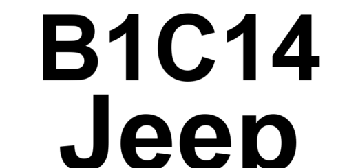DTC B1C14 Jeep - Definição em inglês: Driver Active Headrest Control Circuit Open Definição em Português: Circuito de Controle do Encosto de Cabeça Ativo do Motorista - Circuito Aberto
