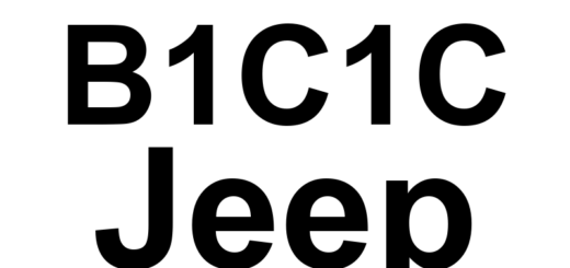 DTC B1C1C Jeep - Definição em inglês: Passenger Active Headrest Control Circuit Mismatch Definição em Português: Circuito de Controle do Encosto Ativo do Passageiro - Incompatibilidade