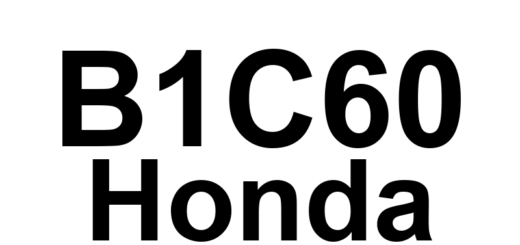 DTC B1C60 Honda - Definição em inglês: Driver's Heater Current Abnormal High Definição em Português: Corrente do aquecedor do motorista - Alta anormal