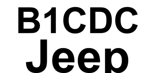 DTC B1CDC Jeep - Definição em inglês: Passenger Occupant Detector Circuit High Definição em Português: Circuito do Detector de Ocupante do Passageiro - Alta tensão