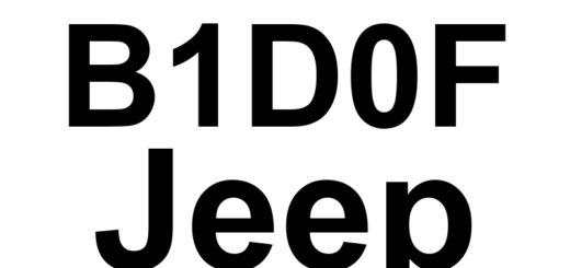 DTC B1D0F Jeep - Definição em inglês: Driver Mirror Horizontal Position Sensor Input Circuit Low Definição em Português: Sensor de Posição Horizontal do Espelho do Motorista - Circuito de Entrada Baixo