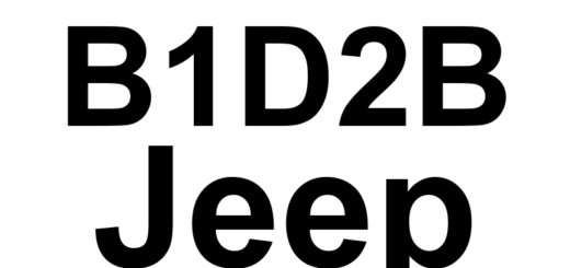 DTC B1D2B Jeep - Definição em inglês: Passenger Mirror Vertical Motor Control Circuit Low Definição em Português: Circuito de Controle do Motor Vertical do Espelho do Passageiro - Tensão Baixa