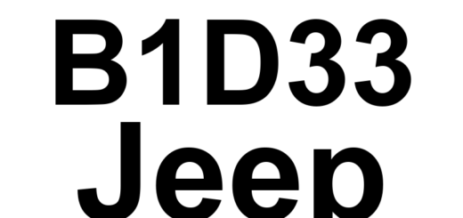 DTC B1D33 Jeep - Definição em inglês: Driver Mirror Heater Control Circuit Low Definição em Português: Circuito de Controle do Aquecedor do Espelho do Motorista - Baixa Tensão