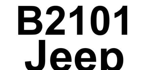 DTC B2101 Jeep - Definição em inglês: Ignition Run/Start Input Low Definição em Português: Entrada de Ignição em Funcionamento/Partida - Baixa