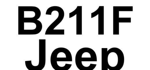DTC B211F Jeep - Definição em inglês: Ignition Run/ACC/Pad Control Circuit High Definição em Português: Circuito de Controle de Ignição/ACC/Pad - Alta Voltagem