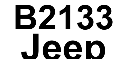 DTC B2133 Jeep - Definição em inglês: Ignition Run/Start (Remote Start) Control Circuit Low Definição em Português: Circuito de Controle da Ignição na Posição de Partida/Funcionamento (Partida Remota) - Tensão Baixa