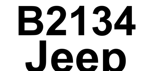 DTC B2134 Jeep - Definição em inglês: Ignition Run/Start (Remote Start) Control Circuit High Definição em Português: Circuito de Controle de Ignição em Funcionamento/Partida (Partida Remota) - Tensão Alta