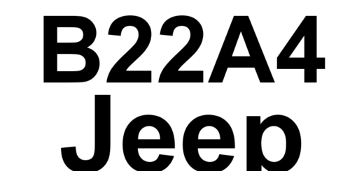 DTC B22A4 Jeep - Definição em inglês: Adaptive Front Lighting System Not Calibrated Definição em Português: Sistema de Iluminação Dianteira Adaptativa - Não Calibrado