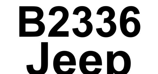 DTC B2336 Jeep - Definição em inglês: Horn Control Circuit Low Definição em Português: Circuito de Controle da Buzina - Baixa Tensão