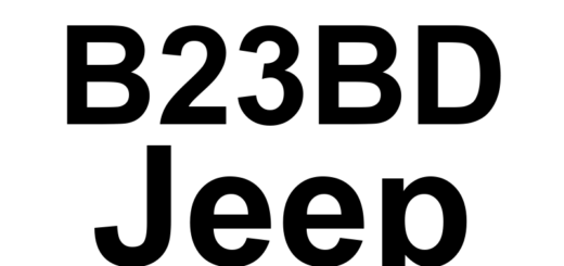 DTC B23BD Jeep - Definição em inglês: Stop/Start Disable Switch 1 Circuit Low Definição em Português: Interruptor de Desativação do Stop/Start - Circuito Baixo