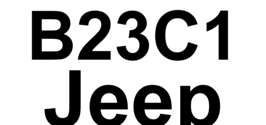 DTC B23C1 Jeep - Definição em inglês: Stop/Start Disable Switch 2 Circuit Low Definição em Português: Interruptor de Desativação Stop/Start 2 - Circuito Baixo