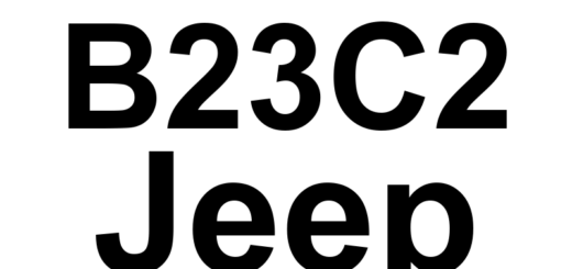 DTC B23C2 Jeep - Definição em inglês: Stop/Start Disable Switch 2 Circuit High Definição em Português: Interruptor de Desativação Stop/Start 2 - Circuito Alto