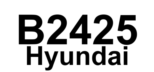 DTC B2425 Hyundai - Definição em inglês: Sliding Door Pinch strip (PSD) open or Stuck High Definição em Português: Faixa anti-esmagamento da porta deslizante - Circuito aberto ou bloqueado em nível alto