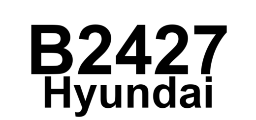 DTC B2427 Hyundai - Definição em inglês: Tailgate Right Pinch Strip Open Or Stuck High Definição em Português: Faixa de Proteção da Tampa Traseira Direita - Aberta ou Travada Alta