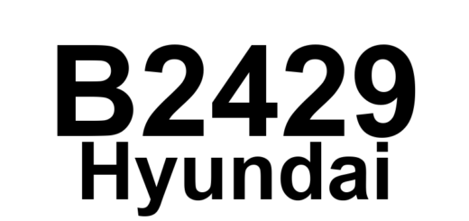 DTC B2429 Hyundai - Definição em inglês: Folding Motor Power Feed Error Definição em Português: Erro na Alimentação Elétrica do Motor de Rebatimento
