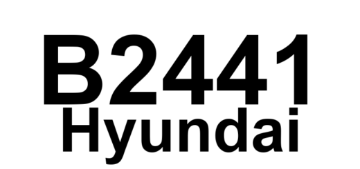 DTC B2441 Hyundai - Definição em inglês: Right Rear Wiper Park Position Detect Fail Definição em Português: Falha na Detecção de Posição de Estacionamento do Limpador Traseiro Direito