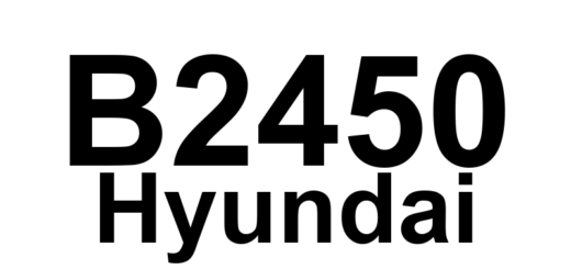 DTC B2450 Hyundai - Definição em inglês: Sliding Door Unlatch Motor (PSD) Short High Definição em Português: Motor de Destrave da Porta Corrediça (PSD) - Curto para Alta Tensão
