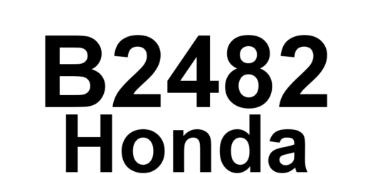 DTC B2482 Honda - Definição em inglês: Combination Light Switch Signal Error Definição em Português: Sinal do Interruptor de Luz Combinada - Erro Detectado