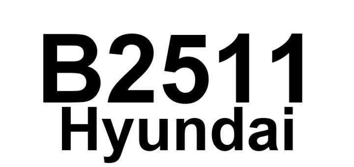 DTC B2511 Hyundai - Definição em inglês: Left Headlamp High Circuit Short to Ground Definição em Português: Circuito do Farol Alto Esquerdo - Curto para Terra
