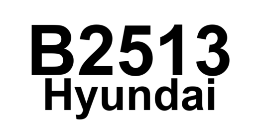 DTC B2513 Hyundai - Definição em inglês: Left Headlamp Low Circuit Short to Ground Definição em Português: Circuito do Farol Baixo Esquerdo - Curto-circuito com Terra