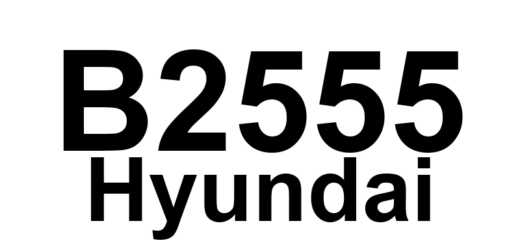 DTC B2555 Hyundai - Definição em inglês: Left Headlamp (Low Beam) Short to Ground Definição em Português: Farol esquerdo (Baixo) - Curto-circuito à massa