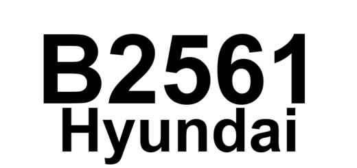 DTC B2561 Hyundai - Definição em inglês: Right Front Fog Lamp Open Definição em Português: Luz de Neblina Dianteira Direita - Circuito Aberto