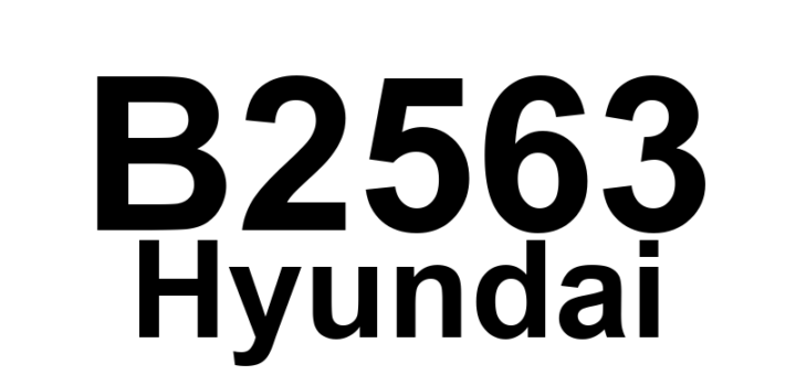 DTC B2563 Hyundai - Definição em inglês: Left Front Fog Lamp Circuit Short to Ground Definição em Português: Circuito da Luz de Neblina Dianteira Esquerda - Curto para Terra