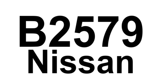 DTC B2579 Nissan - Definição em inglês: In-Car Sensor Circuit Definição em Português: Circuito do Sensor Interno do Veículo