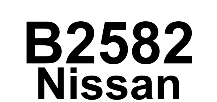 DTC B2582 Nissan - Definição em inglês: A/C Evaporator Temperature Sensor Definição em Português: Sensor de Temperatura do Evaporador do Ar-Condicionado