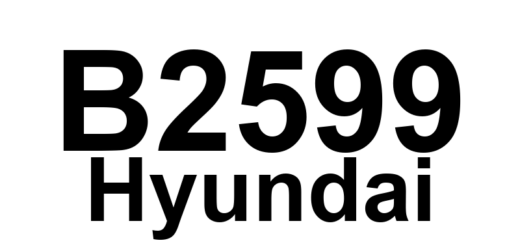 DTC B2599 Hyundai - Definição em inglês: Rear Blower Switch Illumination Circuit Short to Ground Definição em Português: Circuito de Iluminação do Interruptor do Ventilador Traseiro - Curto para o Terra