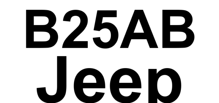 DTC B25AB Jeep - Definição em inglês: Liftgate Unlock Control Circuit Low Definição em Português: Circuito de Controle de Destravamento da Tampa Traseira - Baixa Tensão.