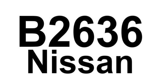 DTC B2636 Nissan - Definição em inglês: A/C Mode Door Actuator Definição em Português: Atuador da Porta de Modo do Ar Condicionado