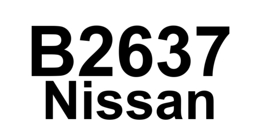 DTC B2637 Nissan - Definição em inglês: A/C Bi-Level Door Failure Definição em Português: Falha na Porta de Nível Duplo do Ar Condicionado.