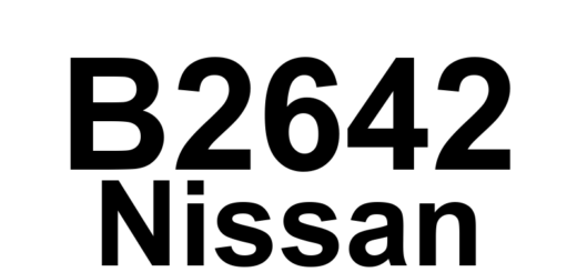DTC B2642 Nissan - Definição em inglês: Electric Compressor (Hybrid) Definição em Português: Compressor Elétrico (Híbrido) - Falha detectada