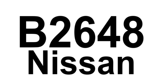 DTC B2648 Nissan - Definição em inglês: Electric Compressor (Hybrid) Definição em Português: Compressor Elétrico (Híbrido) - Problema Detectado