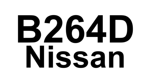 DTC B264D Nissan - Definição em inglês: Electric Compressor (Hybrid) Definição em Português: Compressor Elétrico (Híbrido)