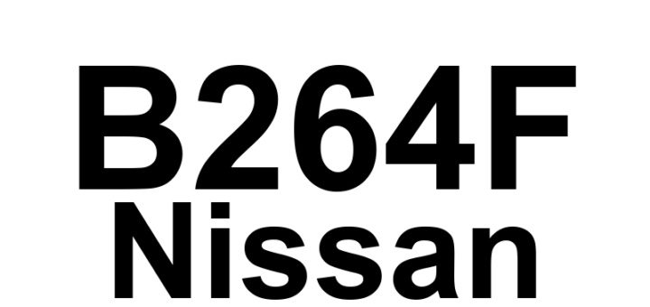 DTC B264F Nissan - Definição em inglês: Electric Compressore (Hybrid) Definição em Português: Compressor Elétrico (Híbrido) - Problema Detectado
