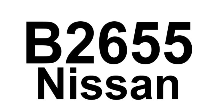 DTC B2655 Nissan - Definição em inglês: Bi-Level Door 2 Failure Definição em Português: Porta Bi-Level 2 - Falha Detectada