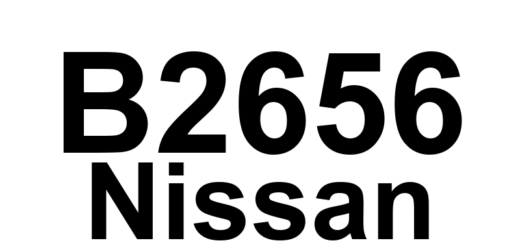 DTC B2656 Nissan - Definição em inglês: A/C Fresh Air Door Failure Definição em Português: Porta de Ar Fresco do Ar Condicionado - Falha Detectada