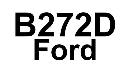 DTC B272D Ford - Definição em inglês: Passenger Differential Temperature Fault Definição em Português: Falha na Temperatura Diferencial do Passageiro.